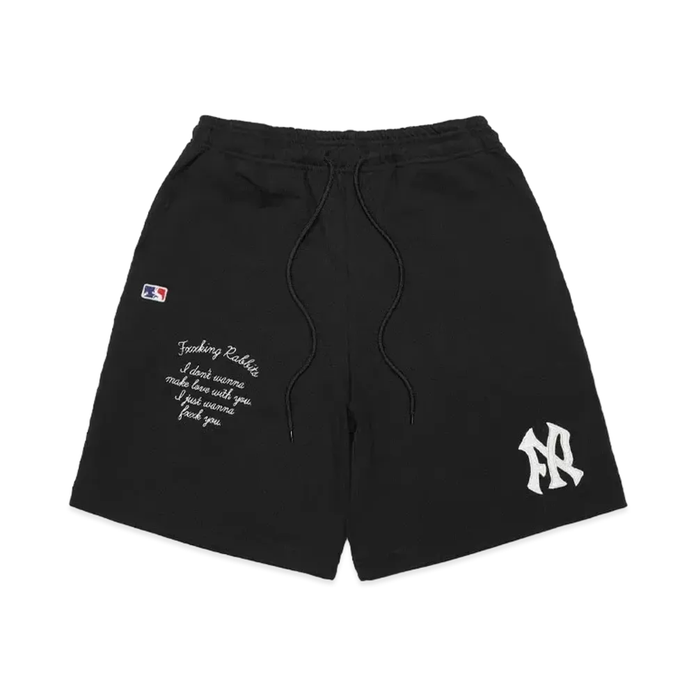 FR2 Embroidery FR Logo French Terry Sweat Short Pants "Black"