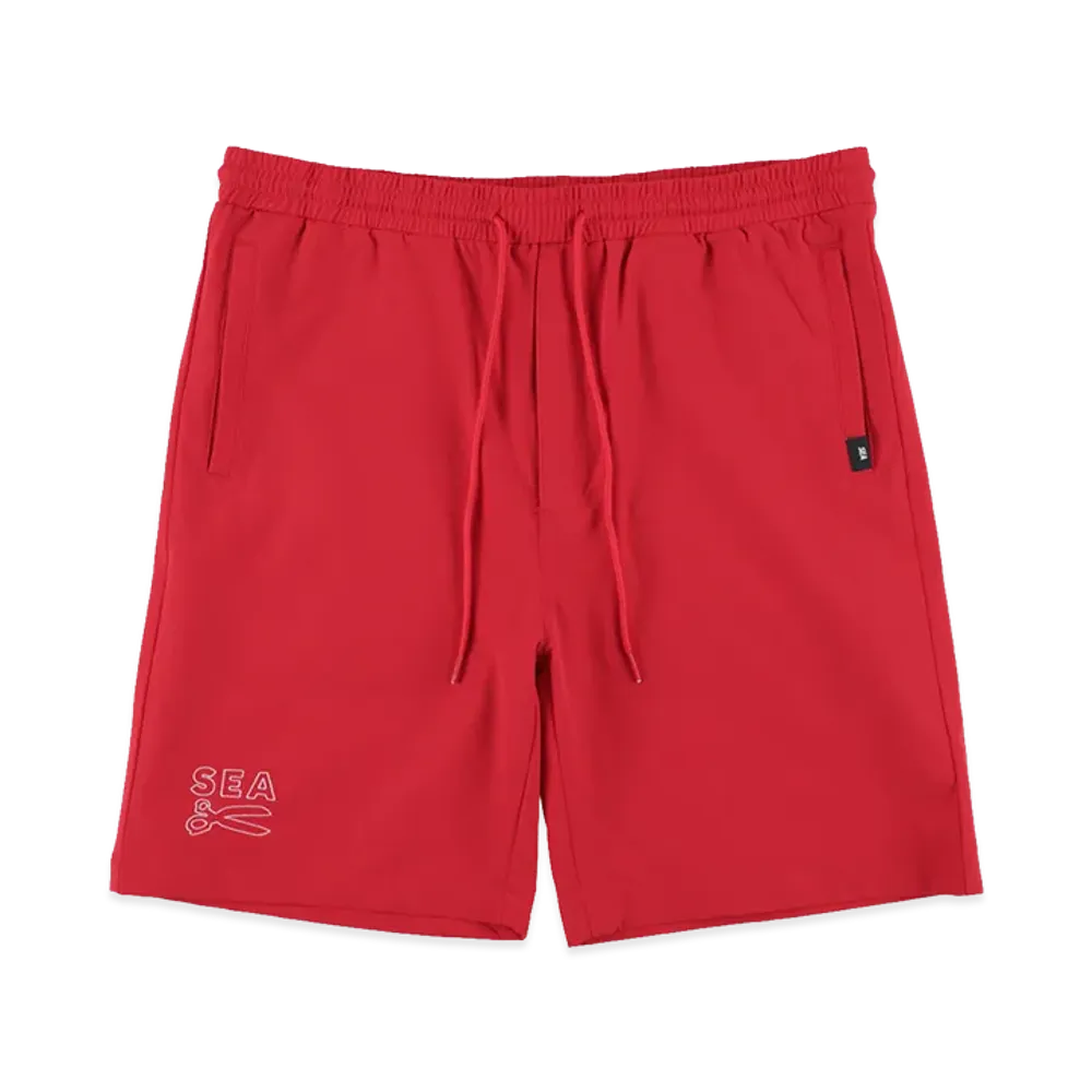 WIND AND SEA x DENHAM Versatile Shorts "Red"