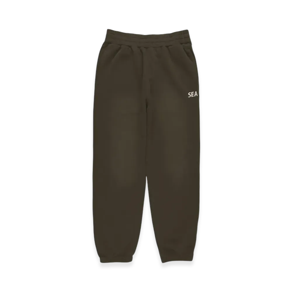 WIND AND SEA Sulfur Dyeing Logo Sweatpant "Brown"