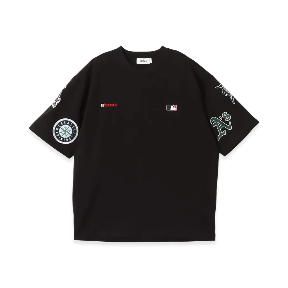 atmos x MLB All Teams Patch S/S T-shirts "Black"
