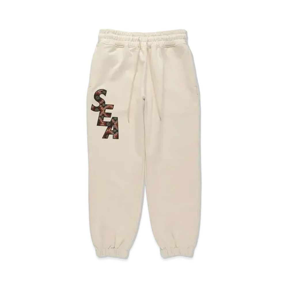 WIND AND SEA S_E_A (PATTERN) SWEAT PT "Ivory"