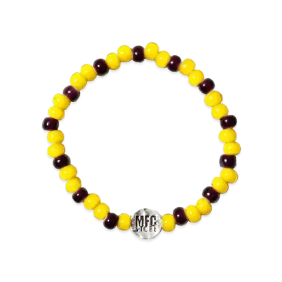 MFC STORE x GARNI Beads Anklet No.1 "Yellow/Purple"