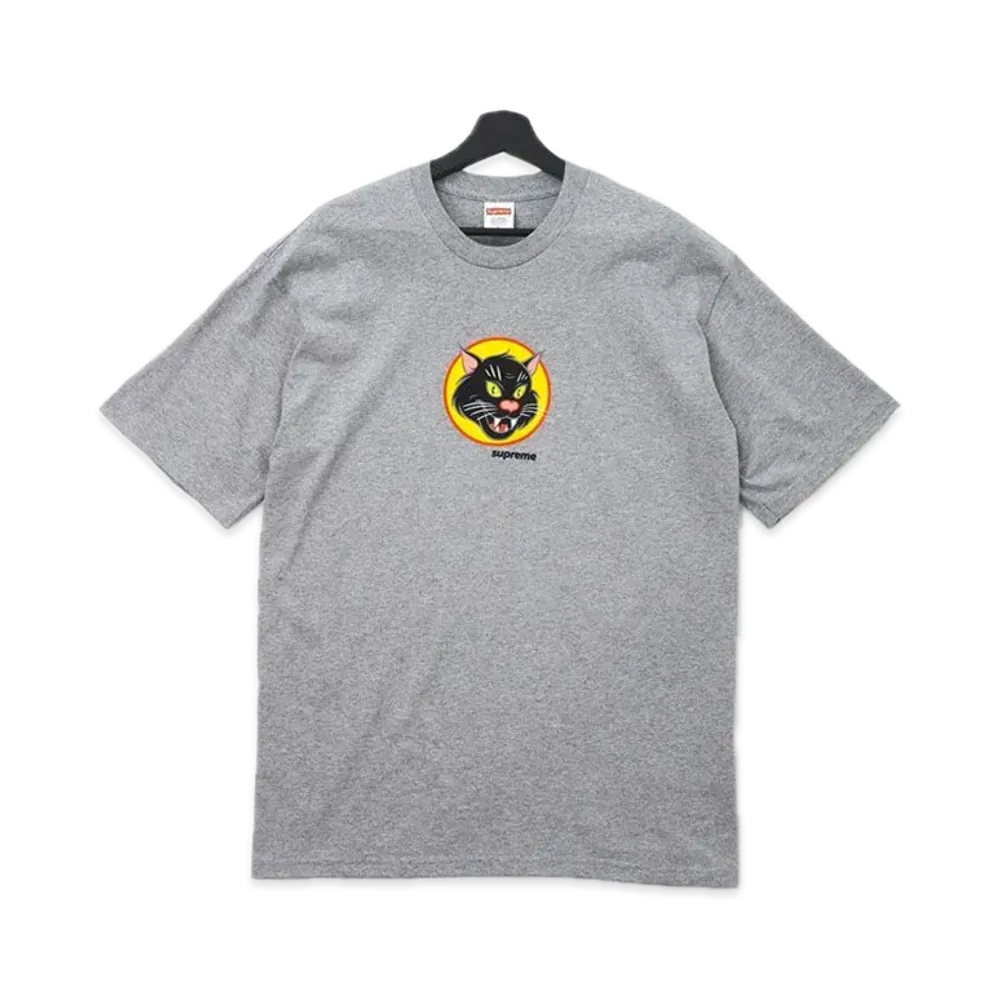Supreme Black Cat Tee "Grey"