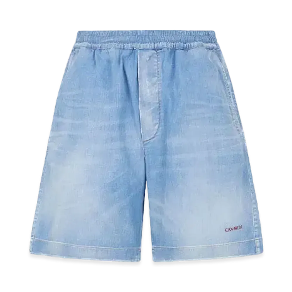 Dsquared2 Light Wash Boxer Shorts "Navy"