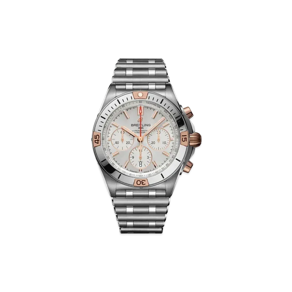 BREITLING CHRONOMAT B01 42 "Silver"