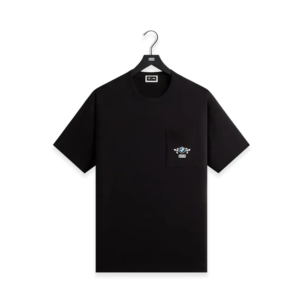Kith x BMW CSi 3.0 Schematic Pocket Tee "Black"