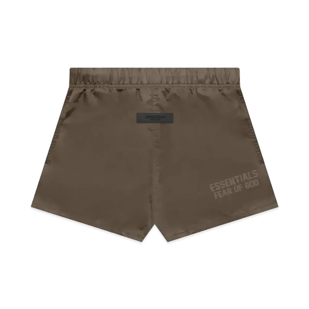 FEAR OF GOD ESSENTIALS Running Shorts "Wood"