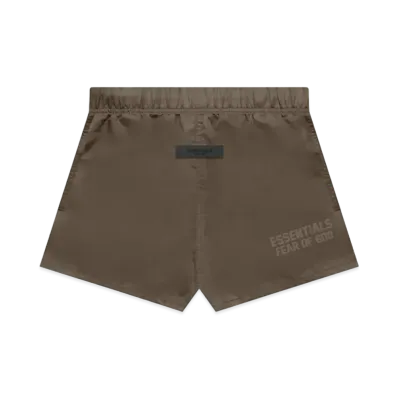 FEAR OF GOD ESSENTIALS Running Shorts "Wood"