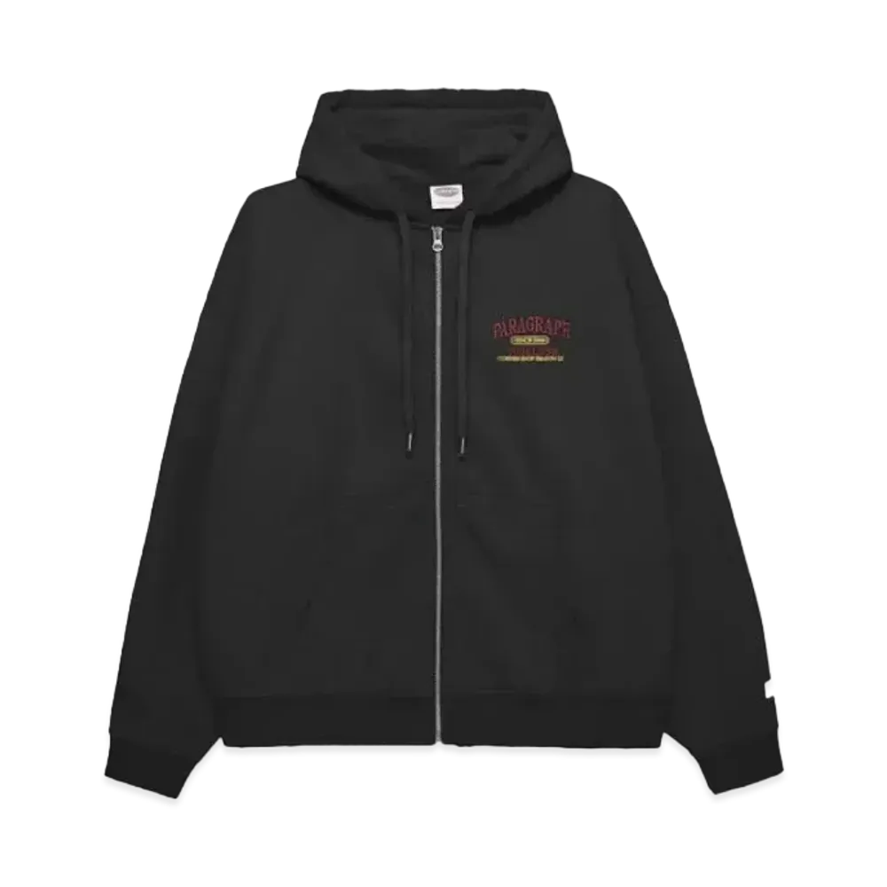Paragraph Paragraph Timeless Zip Hoodie "Black"