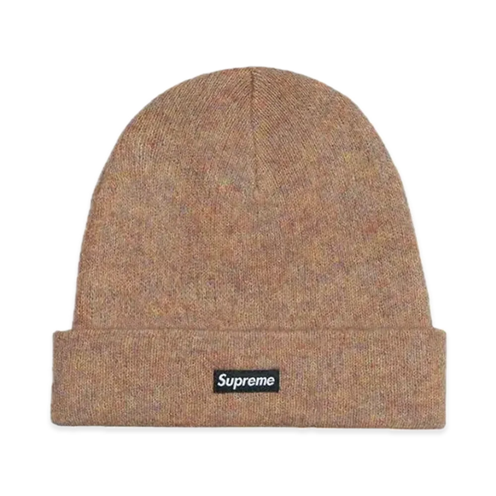Supreme Mohair Beanie "Sand" (22FW)