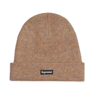 Supreme Mohair Beanie "Sand" (22FW)