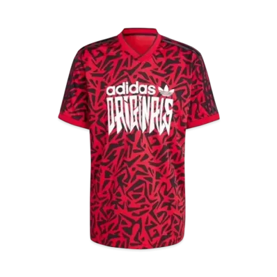 adidas Allover Print Jersey "Better Scarlet"