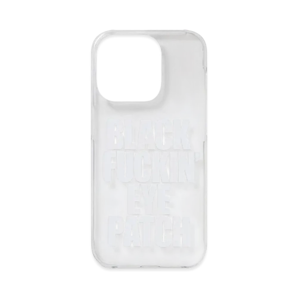 BlackEyePatch BFEP iPhone Case "Clear/White"