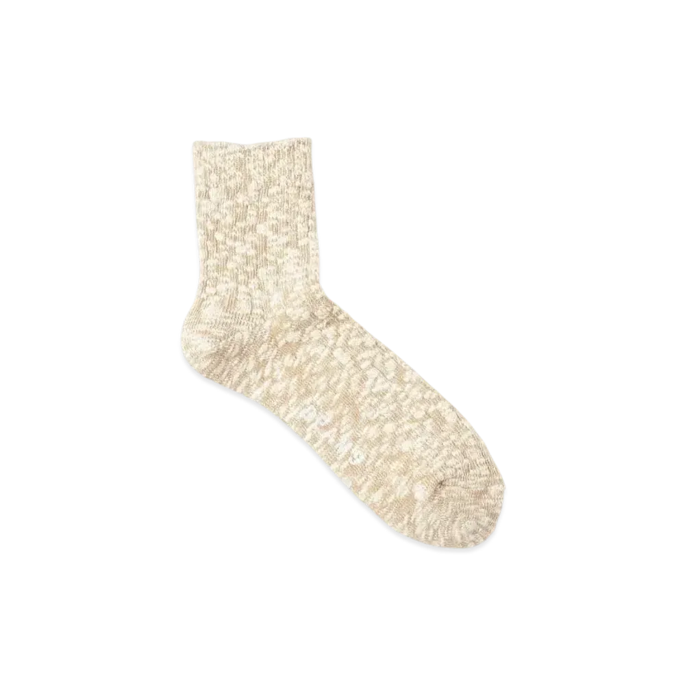 BEAMS Light Slub Socks "Navy"