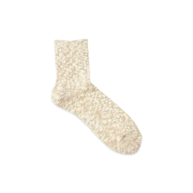 BEAMS Light Slub Socks "Navy"