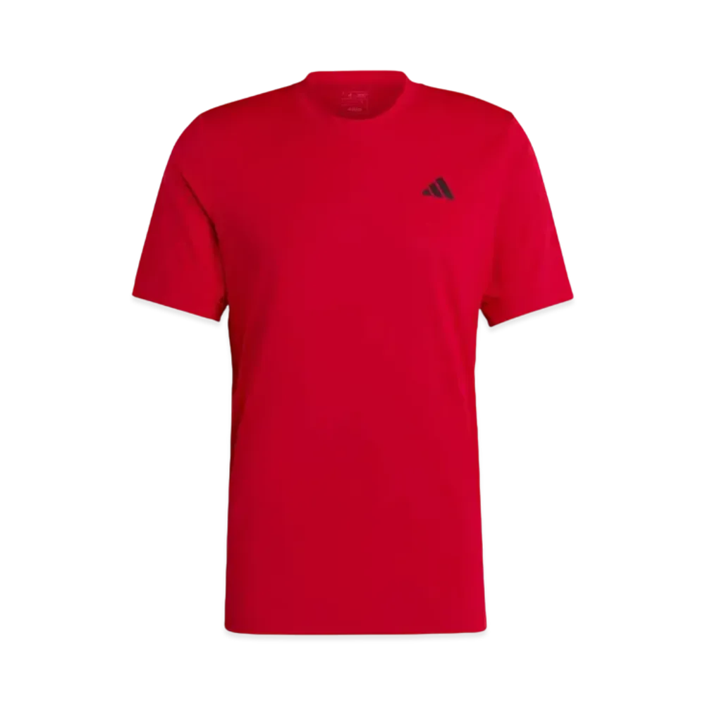adidas Club Tennis Short Sleeve T-Shirt "Better Scarlet"