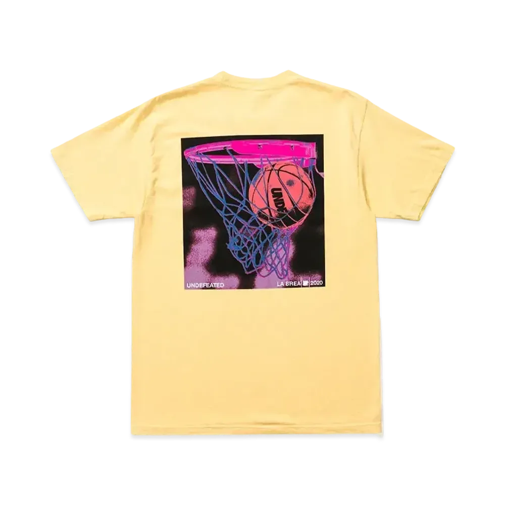 UNDEFEATED ALL NET S/S TEE - 80166 "Yellow"