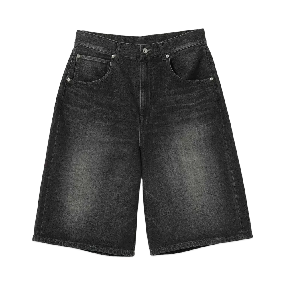 BEAMS x FUTURE ARCHIVE Buggy Denim Shorts "Black"
