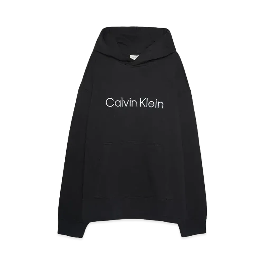 Calvin Klein Jeans LS STANDARD LOGO TERRY PO HOOD "BLACK BEAUTY"