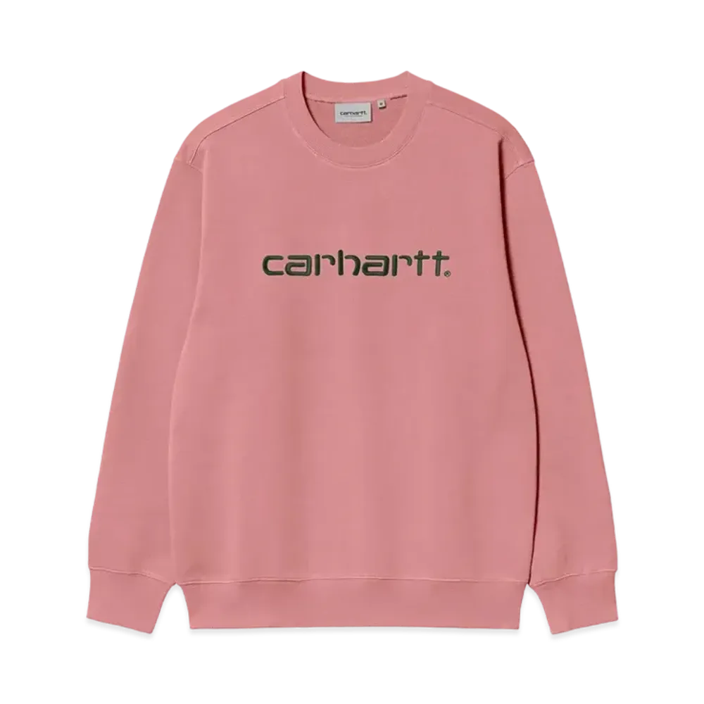 Carhartt WIP Carhartt Sweat "Dusty Rose/Sycamore Tree"