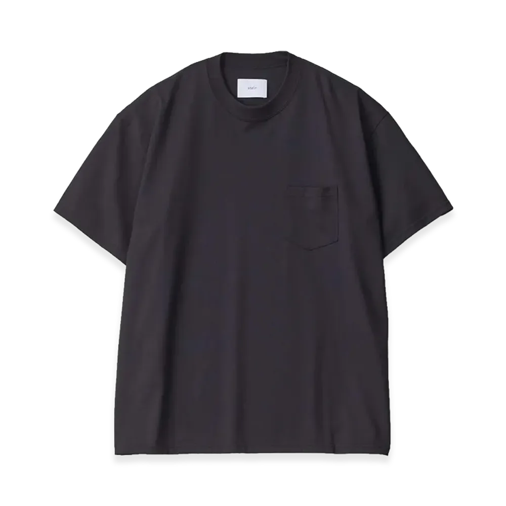 ssstein Supima Cotton Oversized Pocket Tee "Dark Navy"
