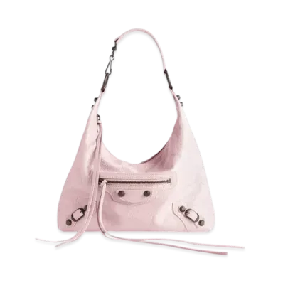 BALENCIAGA Le City Hobo Bag Small "Petal Pink"
