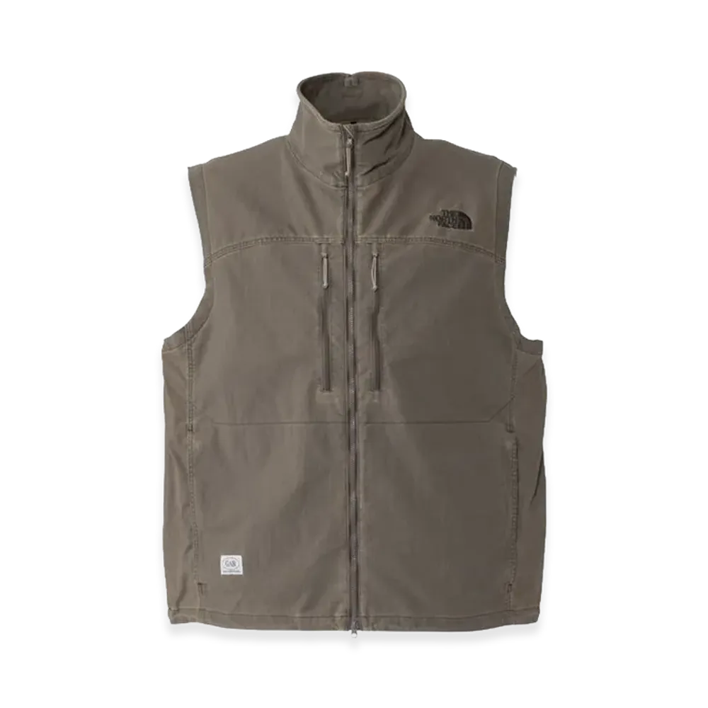 The North Face General Athletic Recreation Faded Softshell Vest Unisex "Mushroom"