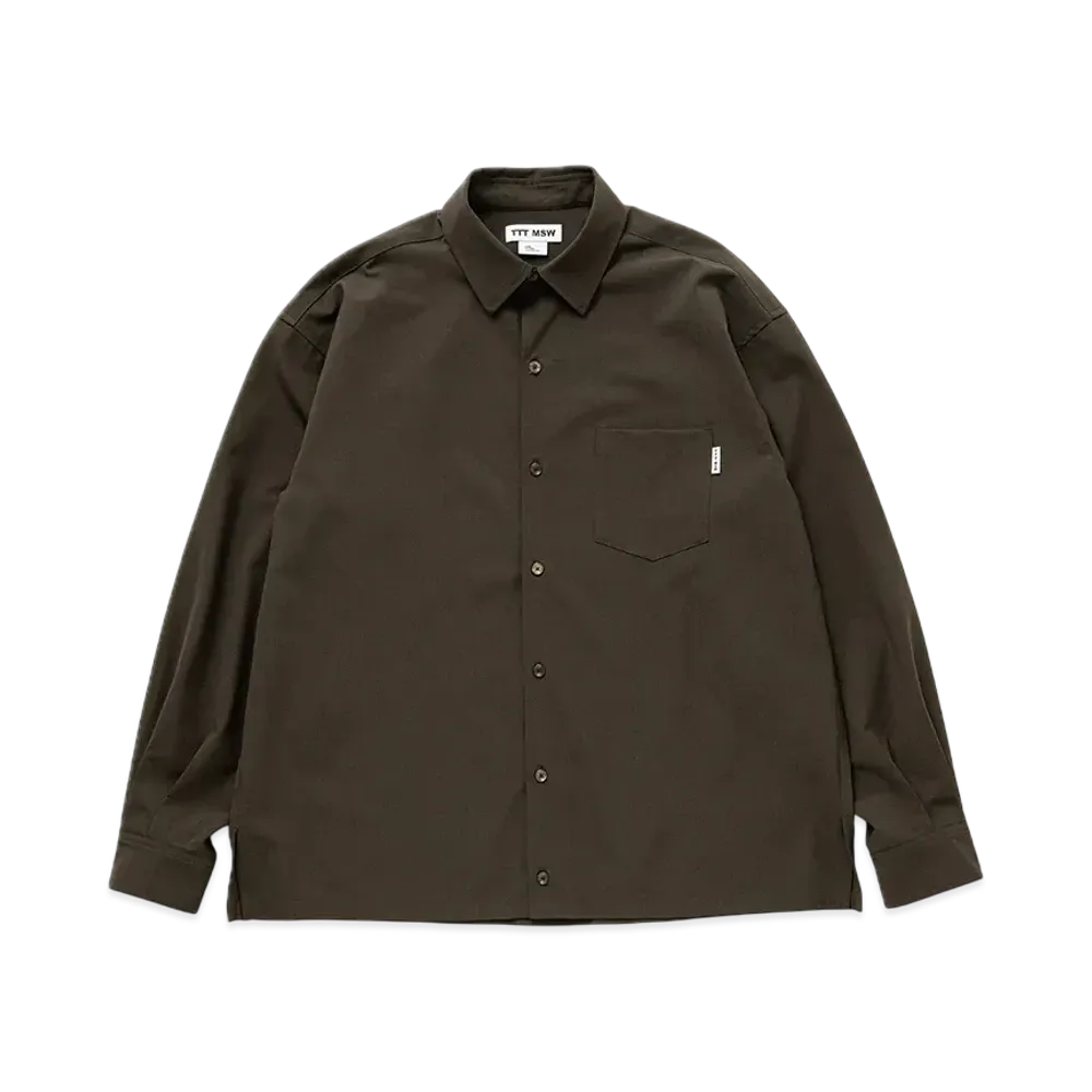 TTT MSW Regular collar shirt "Olive"