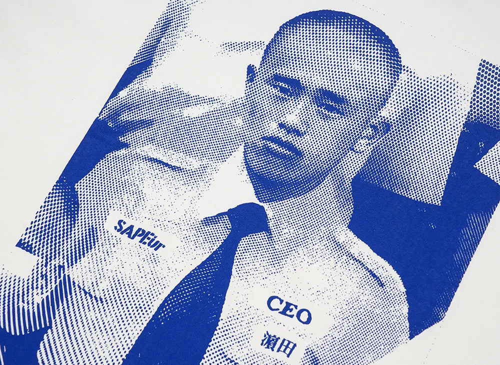 SAPEur x MASATOSHI HAMADA Young CEO S/S T-Shirt 