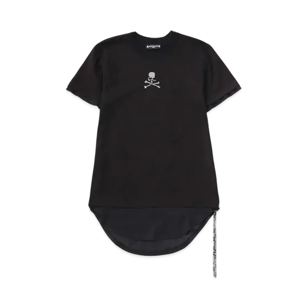 mastermind WORLD Layered Tee "Black Black (Small)"