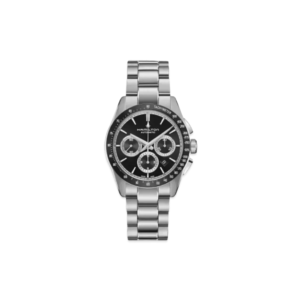 Hamilton Jazzmaster Performer Auto Chrono Black Dial H36606130