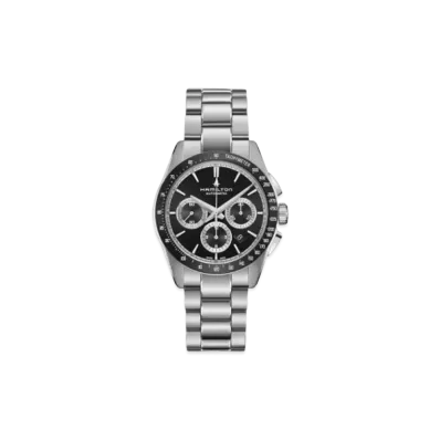 Hamilton Jazzmaster Performer Auto Chrono Black Dial H36606130