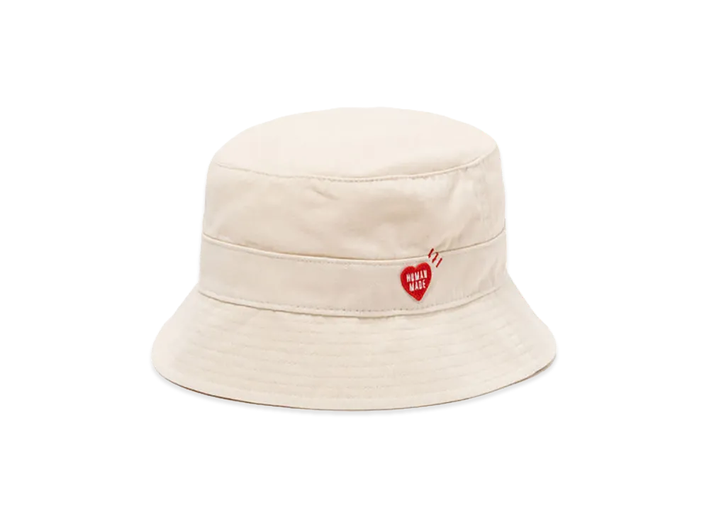HUMAN MADE Bucket Hat "White"