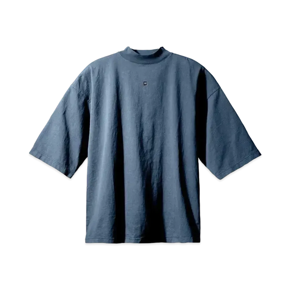 YEEZY GAP Logo 3/4 Sleeve Tee "Dark Blue"
