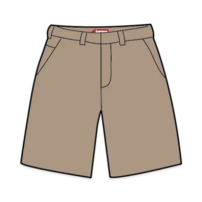Supreme Work Short "Tan" (25SS)