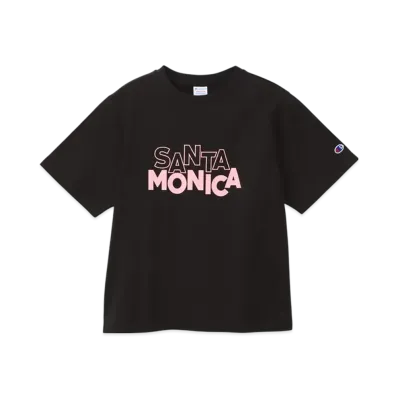 Champion Women's Short Sleeve T-Shirt 25SS "Off Black"