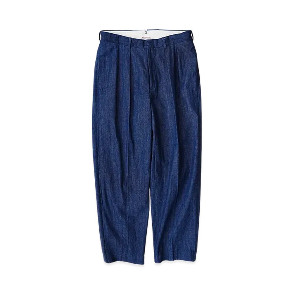 NICENESS Randy Flying V Trousers / Regular - Denim "Indigo"