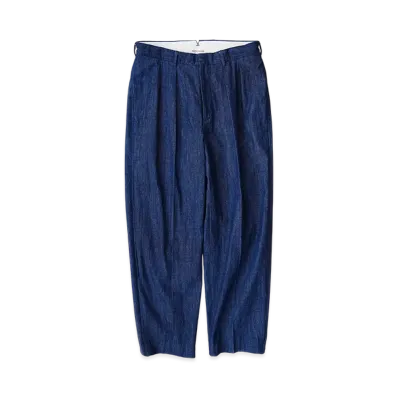 NICENESS Randy Flying V Trousers / Regular - Denim "Indigo"