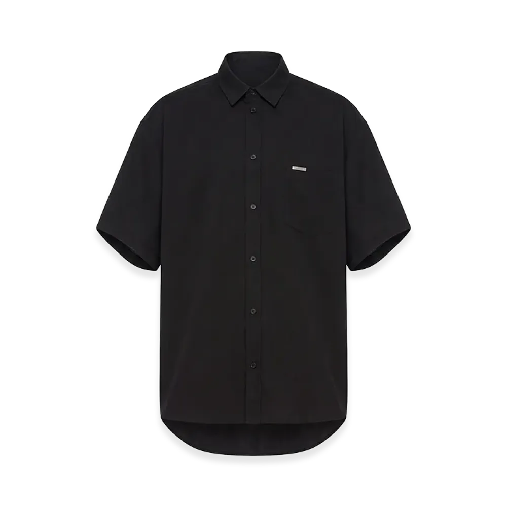 BALENCIAGA Short Sleeve Shirts "Black"