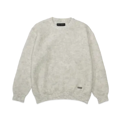 WACKO MARIA Heavy Mohair Knit Sweater "White"