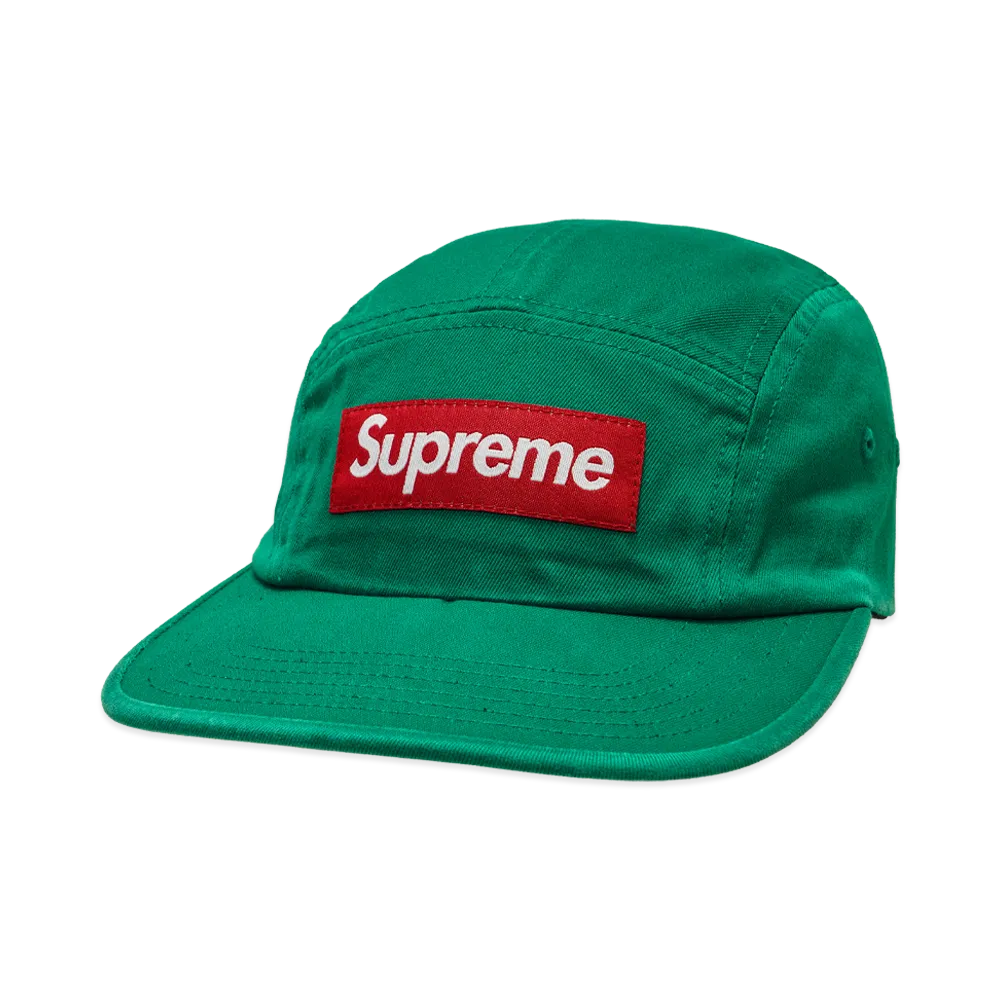 Supreme Washed Chino Twill Camp Cap "Green" (26FW)