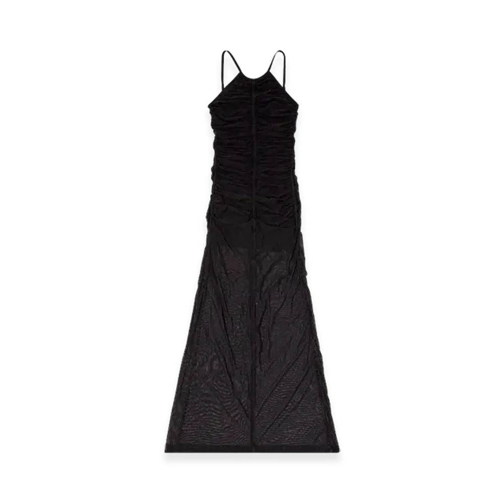 Diesel D-Amami Maxi Dress With Spaghetti Straps "Black"