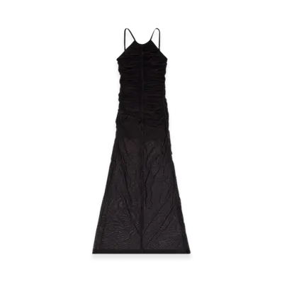 Diesel D-Amami Maxi Dress With Spaghetti Straps "Black"