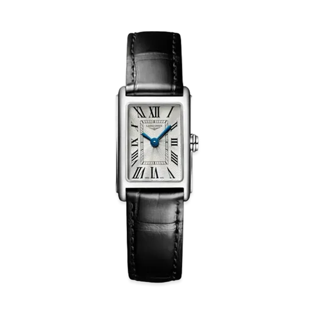 Longines Dolcevita 17.70 x 27.00 mm "Silver Franke/Stainless Steel/Black" L5.258.4.71.0