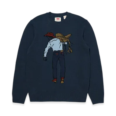 Levi's Crew Neck Sweater "Navy"
