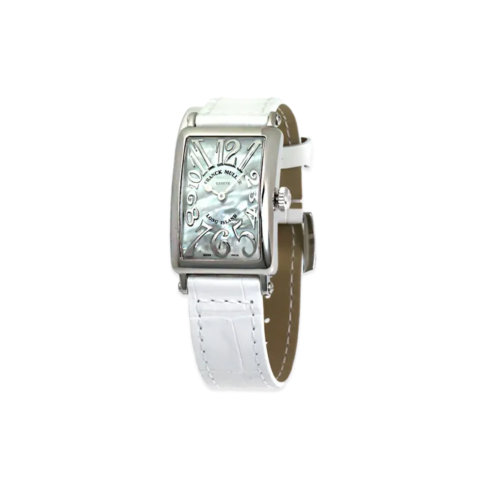 FRANCK MULLER Women's Long Island Relief "White Shell"