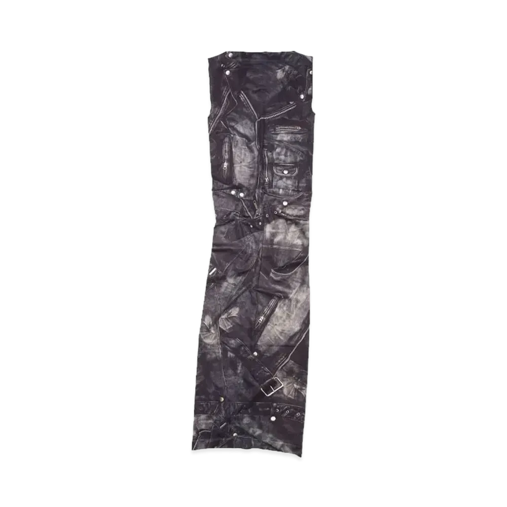 Acne Studios Trompe L'Oeil Dress "Faded Black"