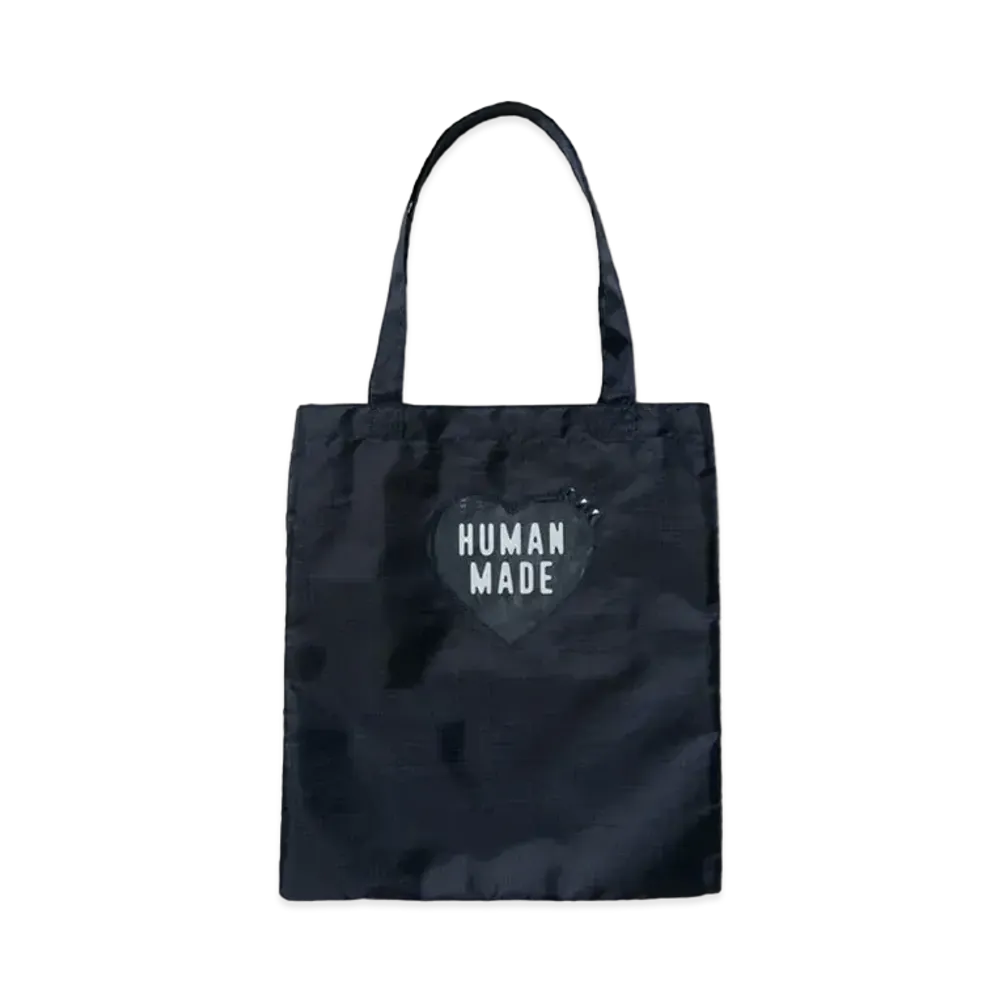 HUMAN MADE PVC HEART TOTE BAG "Navy"