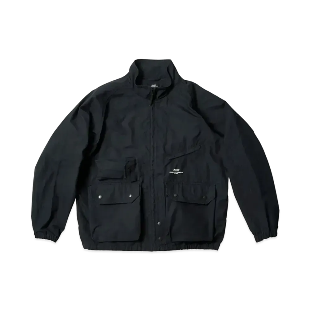 PALACE Engineered Garments Ripstop Washed Track Jacket "Anthracite"