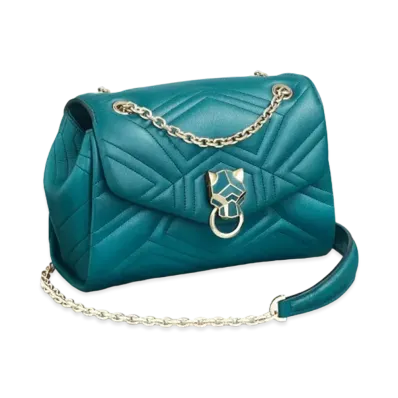 Cartier Mini Model Chain Bag, Panthere de Cartier "Petrol Blue"